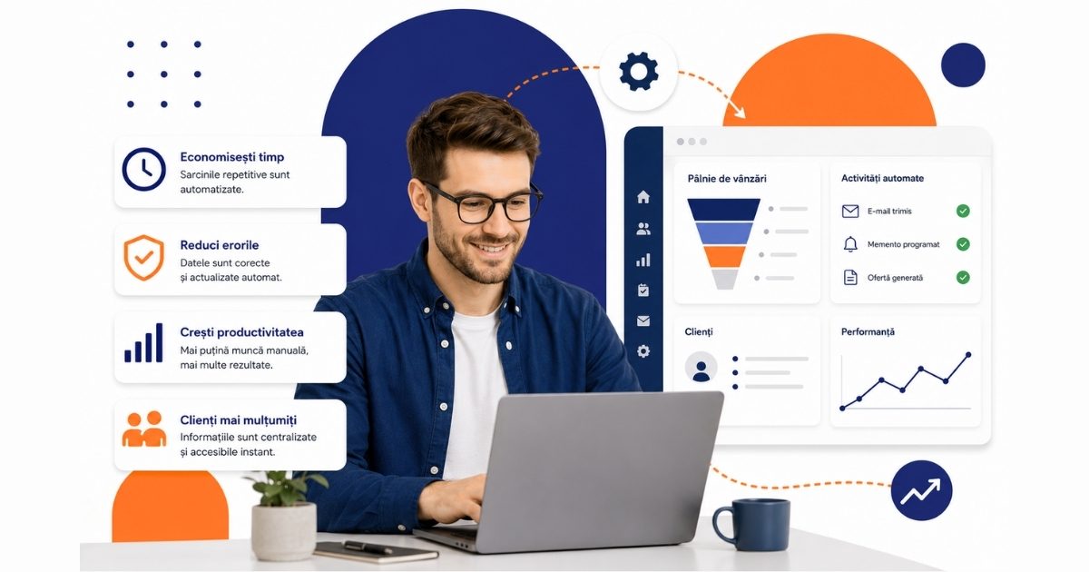 Automatizarea afacerii cu software-ul CRM mefi