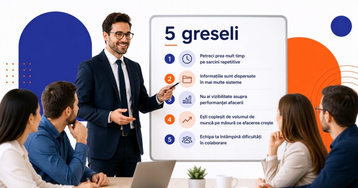 Automatizarea afacerii — 5 semne că ai nevoie de automatizare