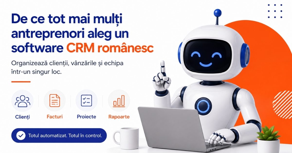 Software CRM românesc mefi — automatizează inteligent afacerea